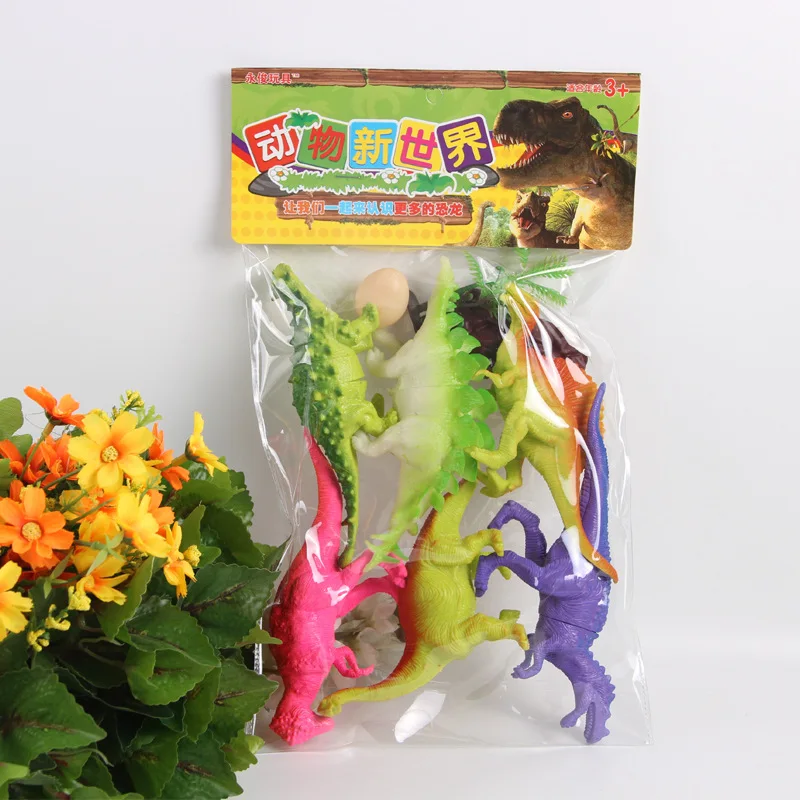 

Children Simulated Dinosaur Models Toy 3306 Dinosaur Model Set Combination Dinosaur Plastic CHILDREN'S Toy