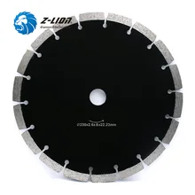 Z-LION 9 дюймов 230 мм Алмазная Пила диск для сухой резки для мрамора гранита бетона