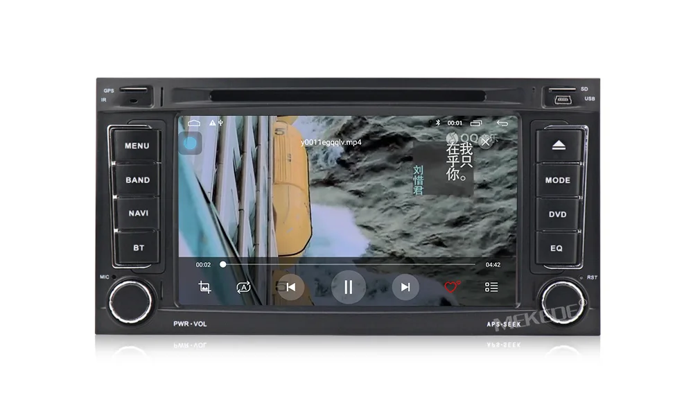 MEKEDE 2+ 32G TDA 7851 Android 9 автомобильный DVD VW Touareg Multivan(2002-2010) gps 3g Bluetooth Радио RDS USB рулевое колесо Canbus