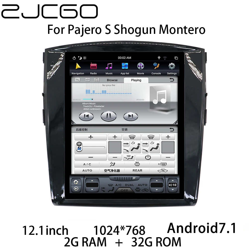 

Car Multimedia Player Stereo GPS DVD Radio Navigation NAVI Android Screen for Mitsubushi Pajero S Shogun Montero V80 2006~2020