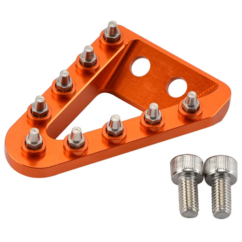 Увеличенная ножная педаль заднего тормоза рычаг шаг Совет пластина для 125 250 350 450