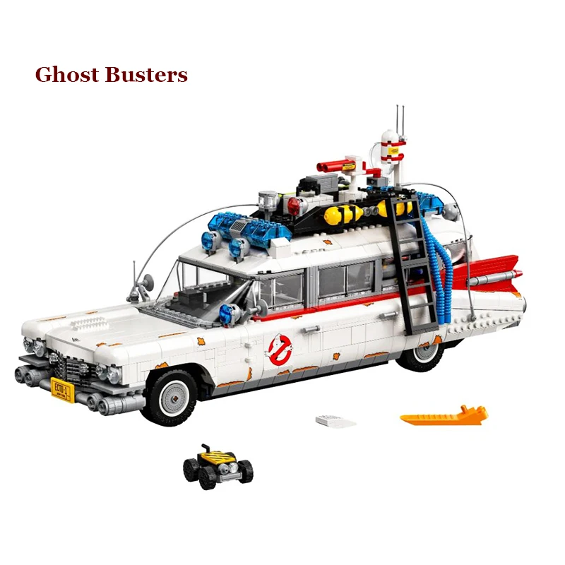 

NEW 2552PCS Ghost Busters Ecto-1&2 Movie Car Set Building Blocks Brick s Diy Toy Xmas Gifts For Kid Compatible 21108 10274
