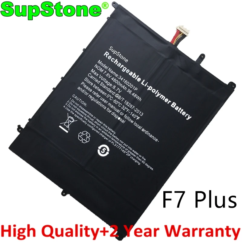 Supstone Nuova Batteria Per Laptop 30154200P 34160201P Per Teclast F7 Plus 38Wh
