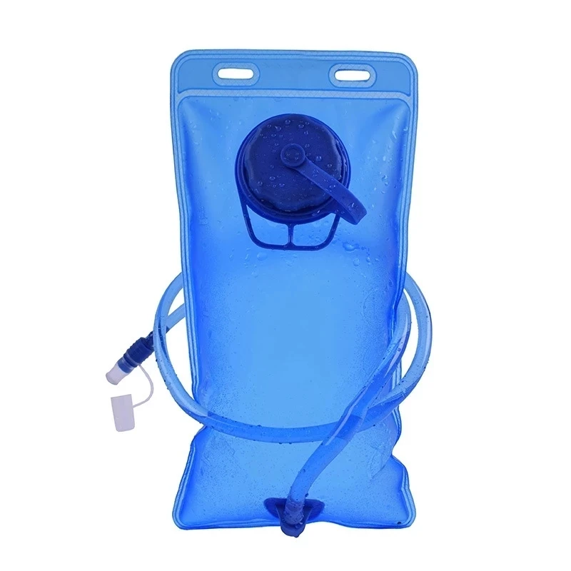 2L PEVA Water Bag Backpack Bladder Hydration Pack Hiking Camping Cycling BB T9H9 