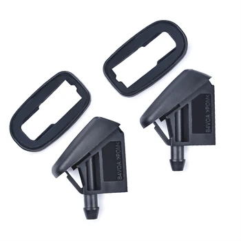 

MIKKUPPA 2PCS Front Windshield Washer Nozzles for Ford 10-17 Focus/07-14 Mondeo/10-17 C-Max OEM: BM51-17666-AB Spray Jet Kit