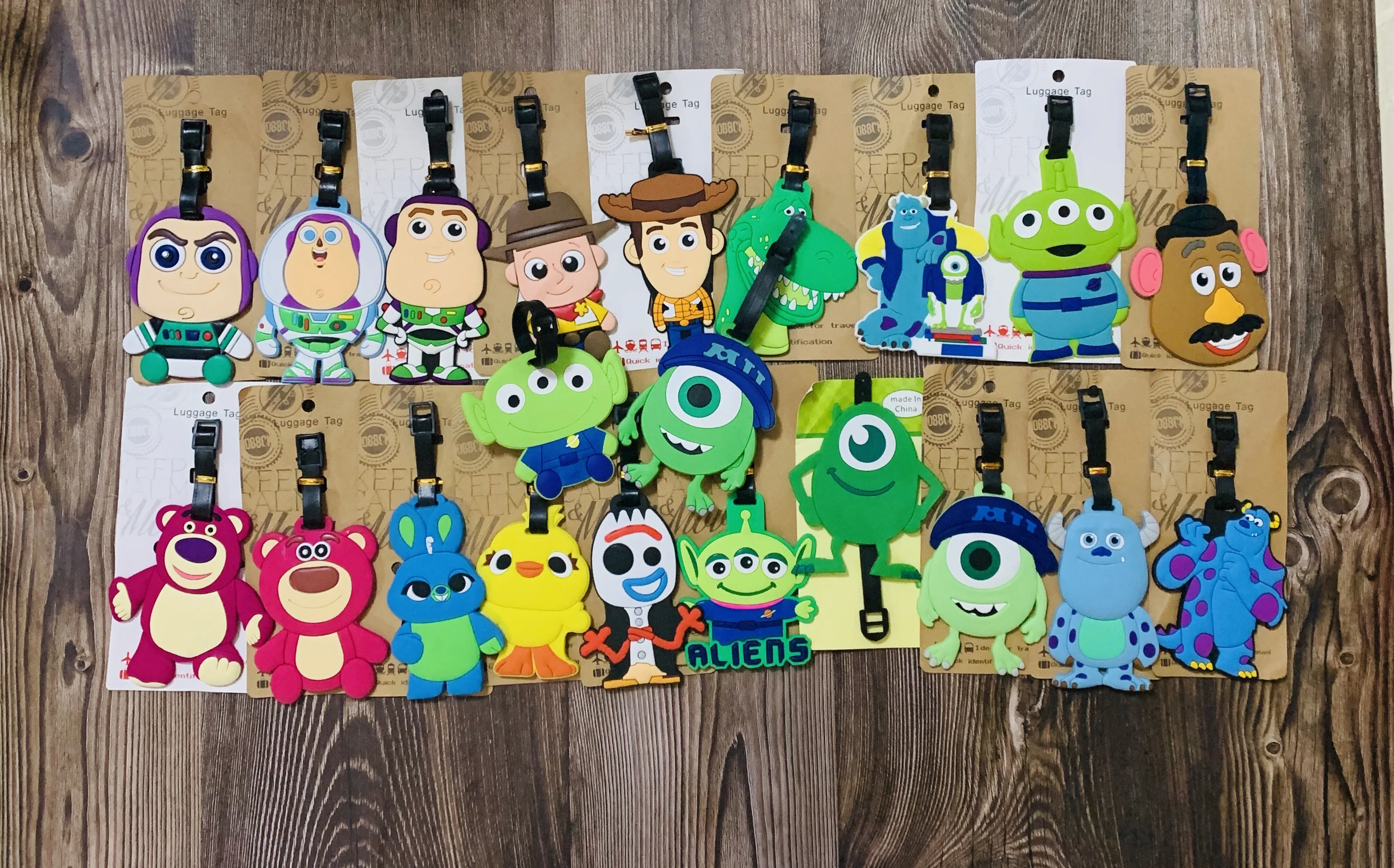 Luggage Tag Toy Story Disney Accessories Buzz Toy Figure