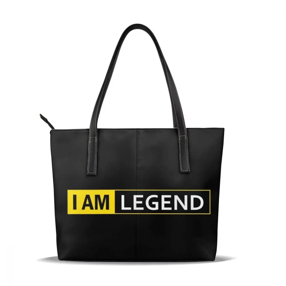 I Am Legend Сумка I Am Legend сумки с ручками высокого качества с принтом кожаная сумка-тоут женские сумки для подростков