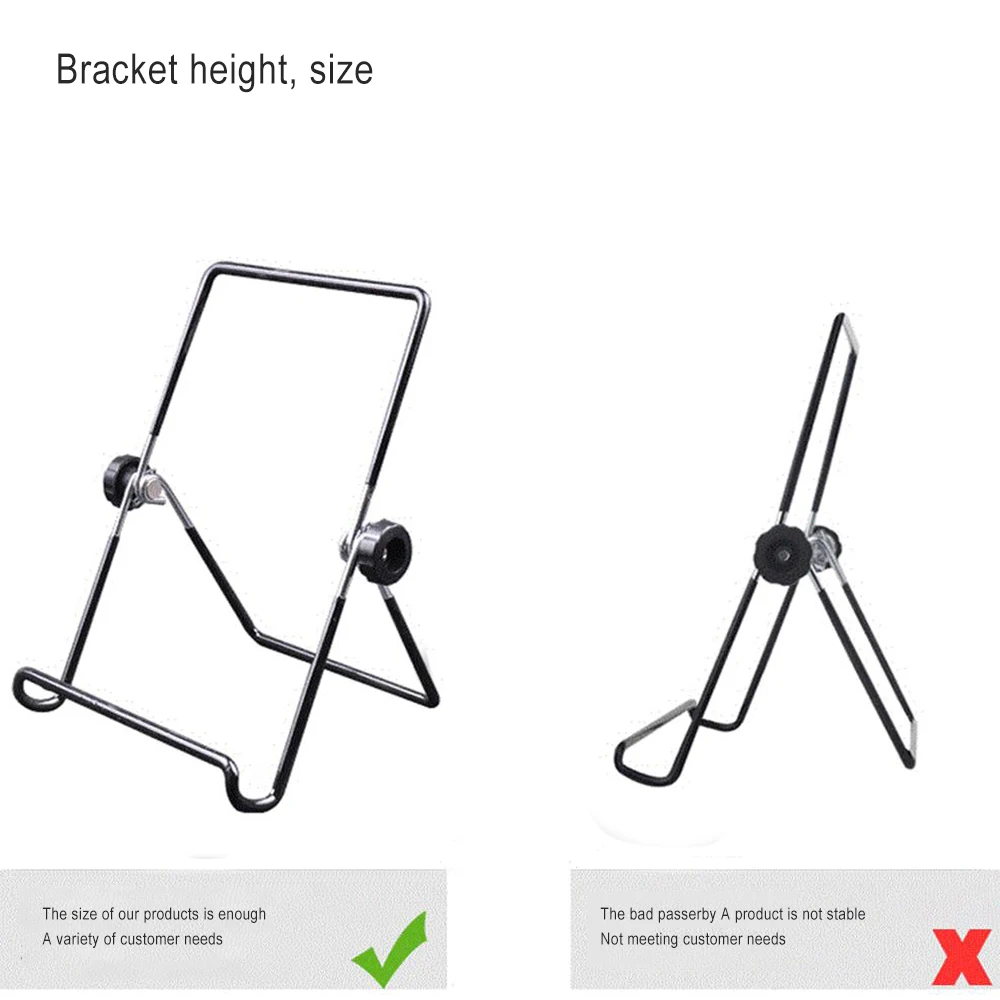 Универсальный складной металлический держатель для планшета для телефона настольное крепление Рамка подставка для iPhone iPad складной провод подвес для Samsung S8