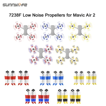 

Sunnylife DJI Mavic Air 2 7238 Low Noise Props Colored 7238F Propellers for Mavic Air 2 Accessories