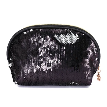 

20PCS / LOT Sequin Seashell Hand Bag Makeup Bag Women Evening Party Handbag Glittering Wallet Coin Storage Bag