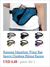 CONEED Fashion Waist Packs Unisex Sports Waterproof Belt Multi-Function Bag Zipper Messenger Bag Pouch Run Chest Waist Bag