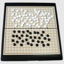 Jeu d'échecs pliable, jeu de société chinois, viiqi, dames, magnétique, cadeau, en plastique, nouvelle collection