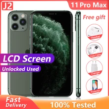 High Quality Apple iPhone 11 Pro Max Triple Rear Camera Cellphone 6.5" 4GB + 64/256/512GB A13 Chipset Unlocked Used SmartPhone