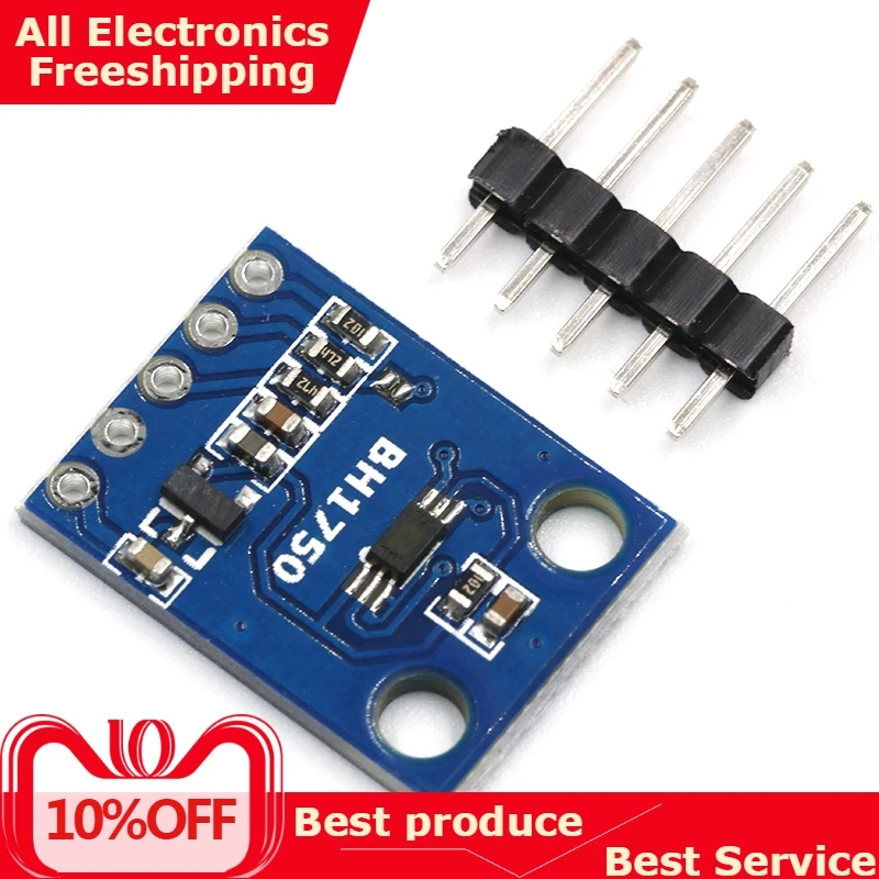

GY-302 BH1750 BH1750FVI light intensity illumination module for arduino 3V-5V