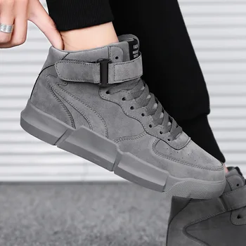 

Men's shoes Winter high-top cotton shoes shoes sports shoes keep warm Men's Fasthion Sneakers Outdoor Running Shoes I3-47