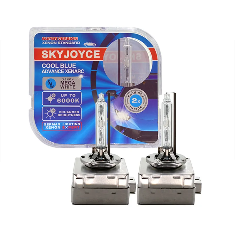 HIDLT 2PCS D1S D3S D4S D2S Replacement HID Xenon Bulb Lamps 12V 35W 55W Auto Light With Plastic Gift Box 4300K 5000K 6000K 8000K