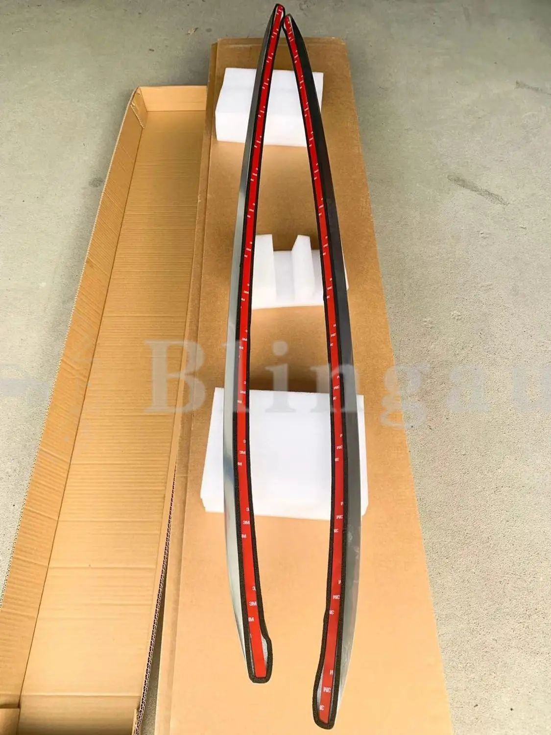 2Pcs left right Aluminium roof luggage baggage rack rail bar fits for A-u-d-i all new Q8