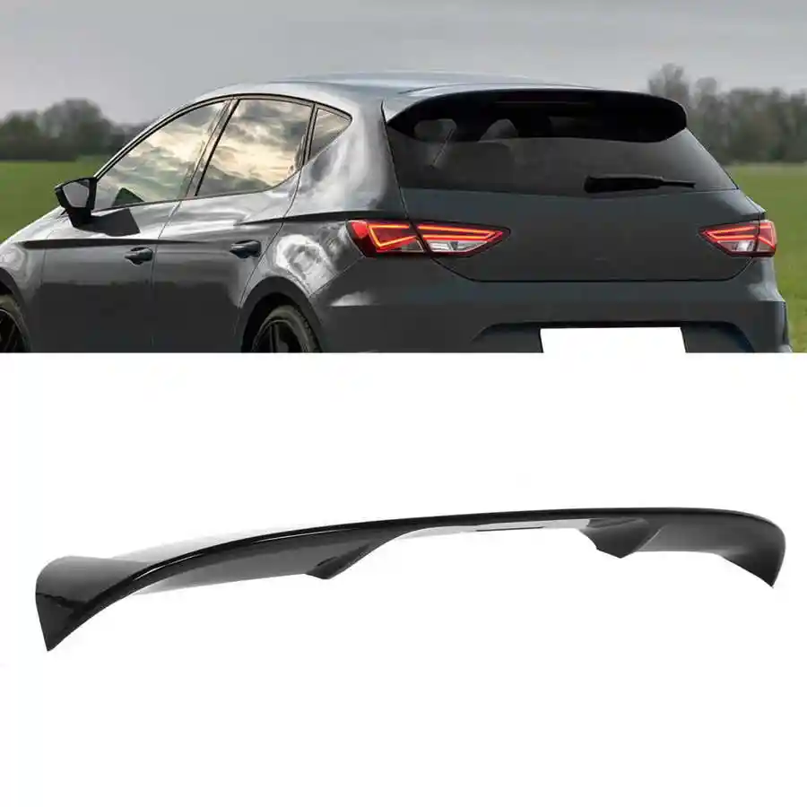 Abs Glossy Schwarz Hinten Dach Spoiler Fit Fur Seat Leon 5f Mk3 5 Tur 13 14 15 16 17 18 19 Spoiler Flugel Aliexpress