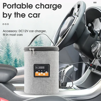 

Portable Quickly Baby Feeding Bottle Food Milk Travel outdoor Cup Warmer Heater DC 12V in Car baby Infant Bottle Warmer Heatered