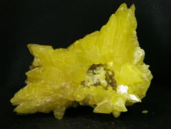

373.0gName:Natural sulfur crystal, quartz mineral sample