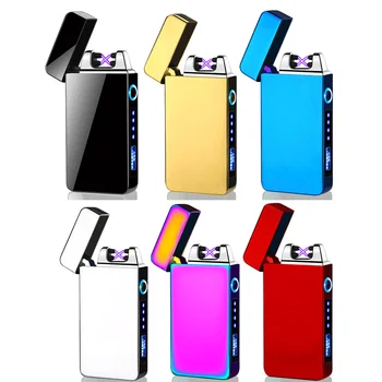

Lighters Tungsten Flameless Premium Lighter Cigarette Lighter Sensor Touch Screen Lighter Compact Smart Sensor USB Charging