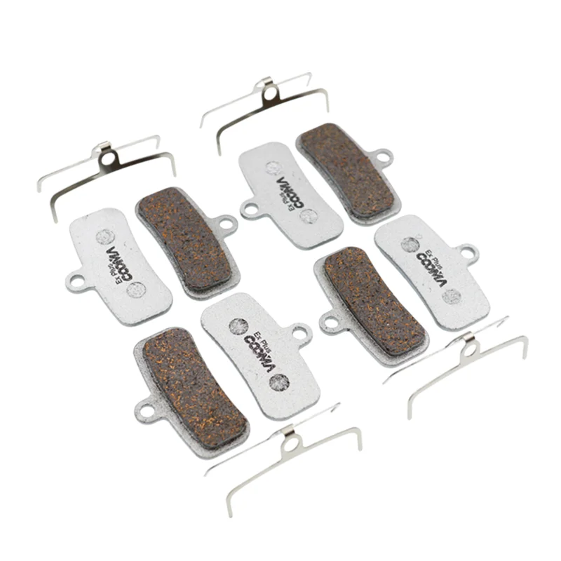 

4 Pairs, Ex Plus Bicycle Disc Brake Pads For SHIMANO XTR, DEORE XT, SLX, DEORE, SAINT, ZEE, Alu-Alloy Backing