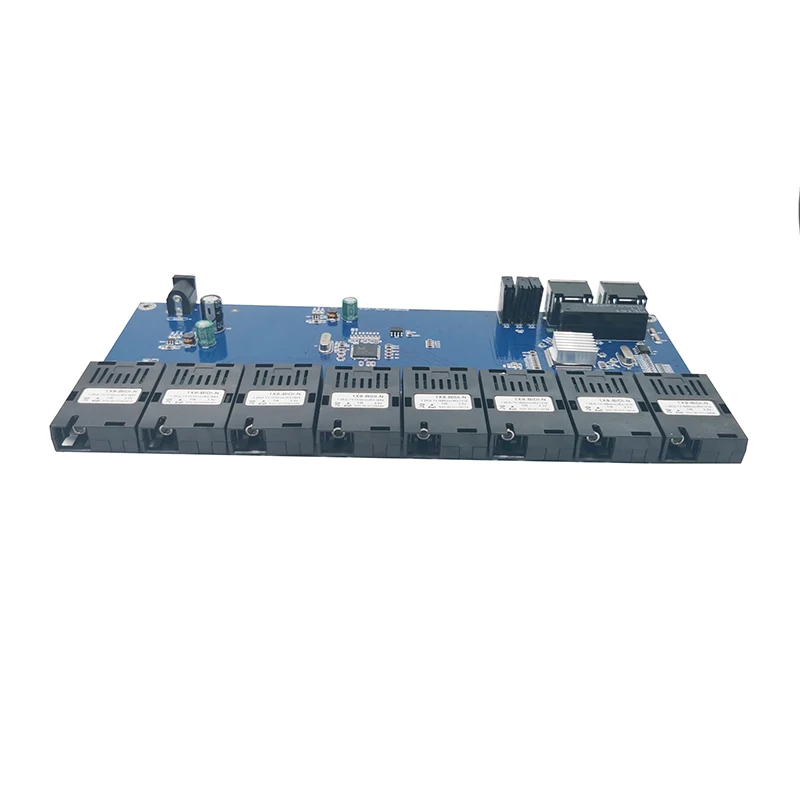 Gigabit Industrial Grade Single Mode Single Fiber