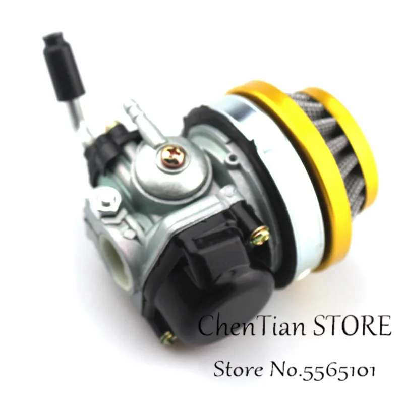 49cc 50cc 60 66 80cc 2 тактный карбюратор воздушный фильтр Carb Fit моторизованный велосипед мини велосипед Atv