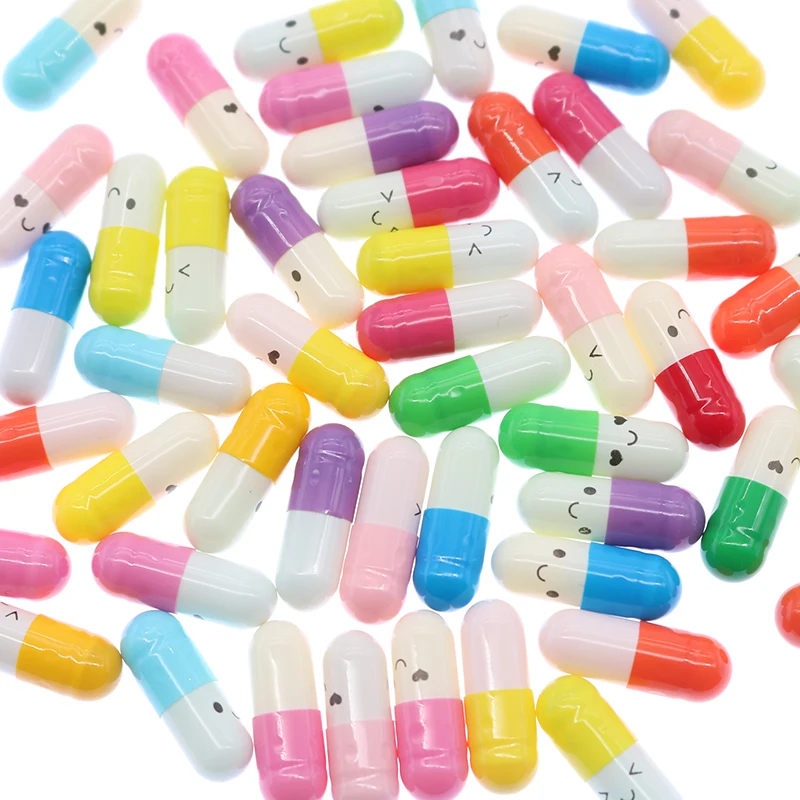 50 Pieces/batch of Love Blank Message Capsule Envelope Letter Paper Children's Pill Message Wishing Drifting Bottle Small Note