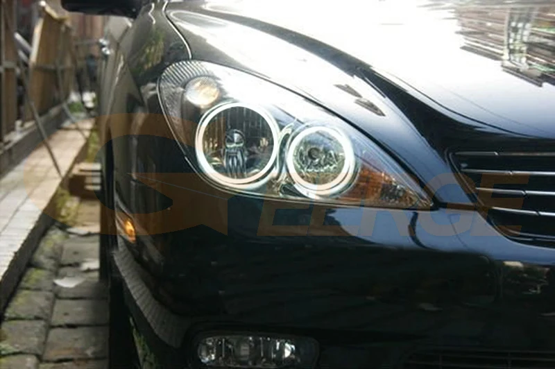 Для Lexus ES300 ES330 2002 2003 2004 ультра яркий SMD светодиодный комплект колец ангельские