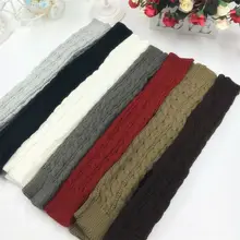 

1 Pair Winter Women Girls Arm Gloves Long Half Knitted Arm Sleeves Riding Winter Mittens Sleeve