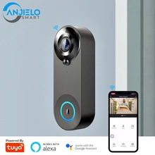 

Tuya WIFI Smart Doorbell Two-Way Intercom Video Camera Wide-Angle App Remote Monitoring Home Security