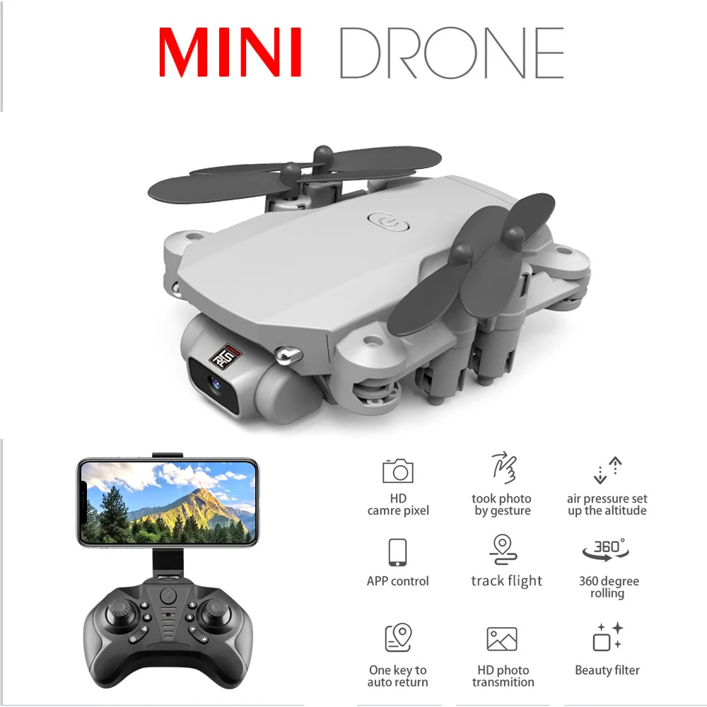 Mini Drone For Kids And Adults, GoolRC LS-MIN RC Quadcopter With-996116