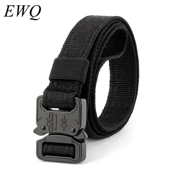 

EWQ / men's Clothing accessories 2020 tide New hardened tactical belt outdoor sports inner belt Casual nylon belt 2.5cm 9Y863