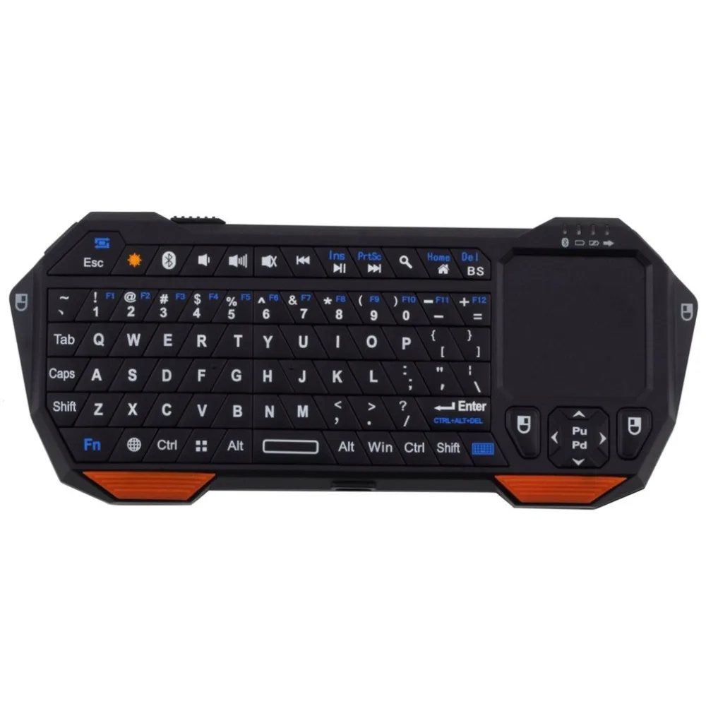Мини Беспроводная Bluetooth 3,0 Клавиатура Мышь тачпад для Windows для Android для iOS оптом