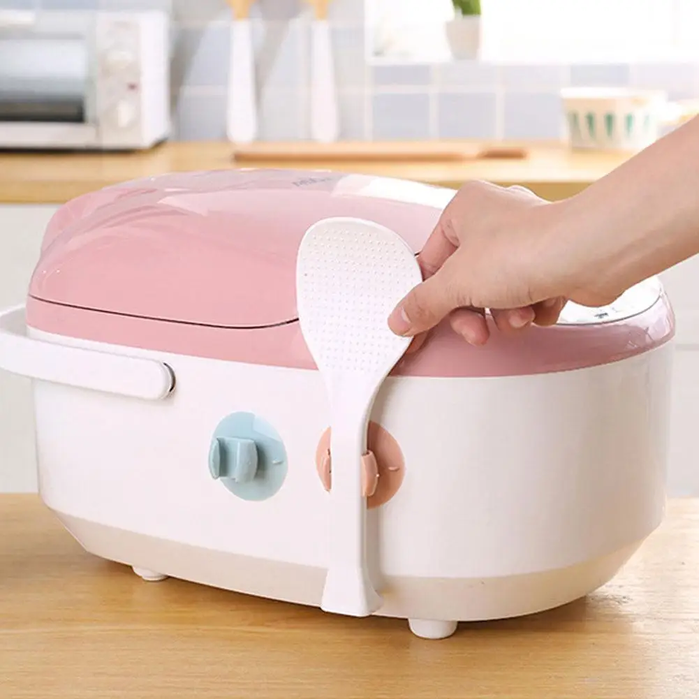 

Rice Spoon Sucker Suction Rack Holder Kitchen Gadget for Electric Cooker Wall Storage rack
