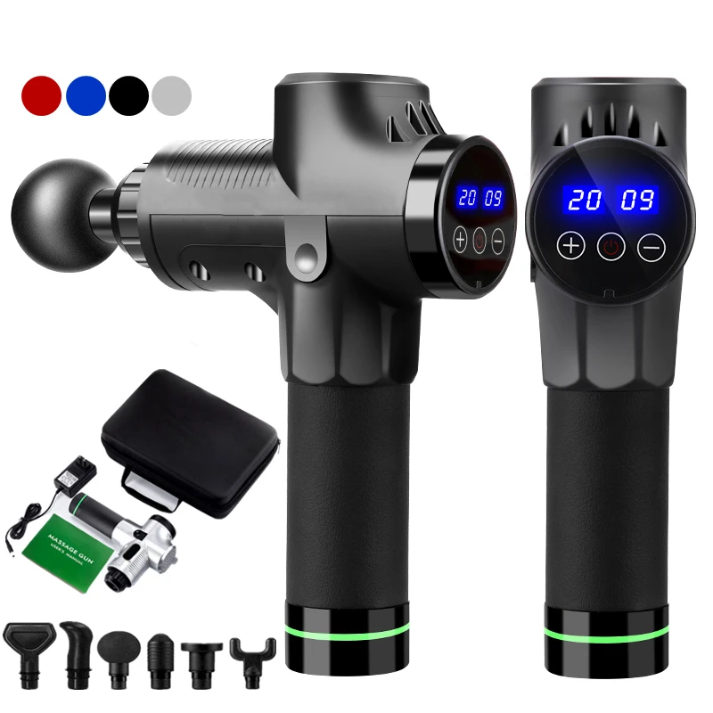 Мышечный массажный пистолет модный электрический глубокий расслабляющий мышцы