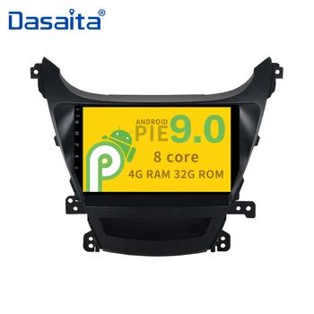 

9" IPS HD Digital Touch screen Bluetooth GPS Navigator 1 din Android 9.0 for Hyundai Elantra 2014 2015 Car Stereo