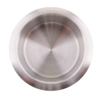 

4PCS UNIVERSAL RV BOAT CUP DRINK HOLDER - Stainless Steel Cup Bottle Rack for Boats RV & Campers - 85x55mm