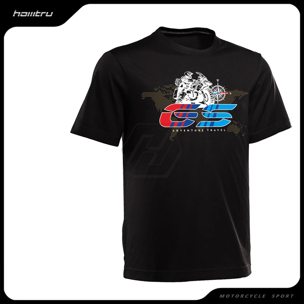 

Motorcycle O-Neck Printed T-Shirt Short Sleeve T Shirt Case for BMW R1200GS R1200 GS Adventure T Shirt