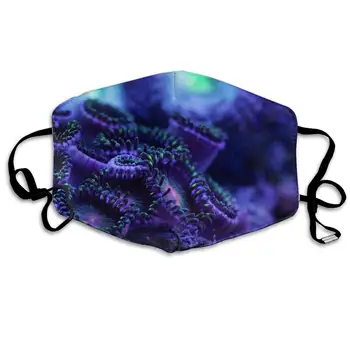 

Mouth Mask For Daily Dress Up, Coral Anti-dust Mouth-Muffle, Washable Reusable Holiday Half Face Masks For Mens And Womens With