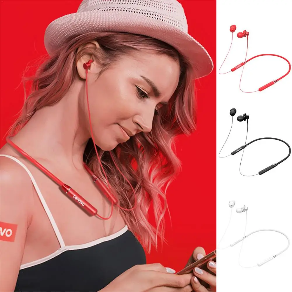 Беспроводные наушники Lenovo HE05 Blutetooth 5 0 спортивные IPX5 водонепроницаемые беруши HIFI