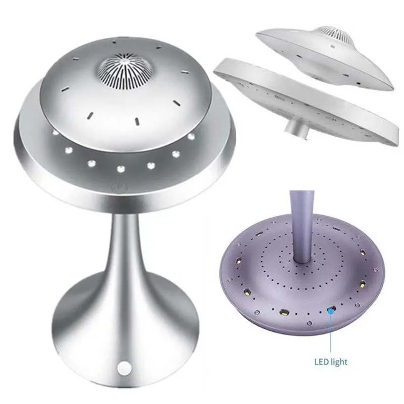 DJYG UFO Magnetic levitation bluetooth stereo Wireless charging ufo life Wireless bluetooth speakers Fashion lamp