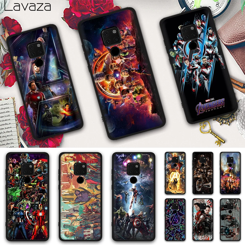 Lavaza Marvel Мстители танос Железный человек Силиконовый мягкий чехол для Huawei Mate 10 20 30