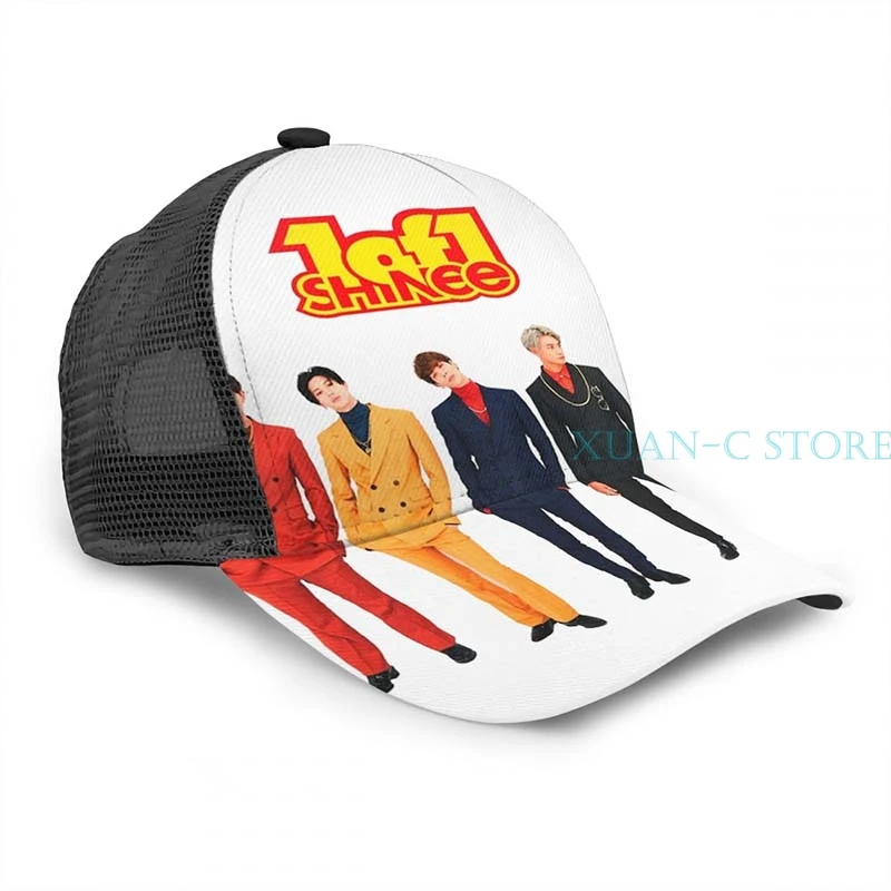 SHINee 1of1 баскетбольная кепка мужская и женская модная черная шляпа унисекс с принтом