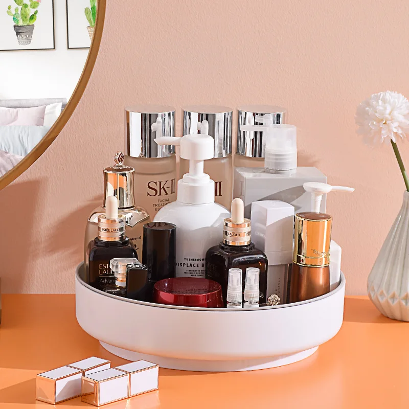 Turntable Cabinet Organizer 360 Degree Rotating Spice Rack Spinning ...