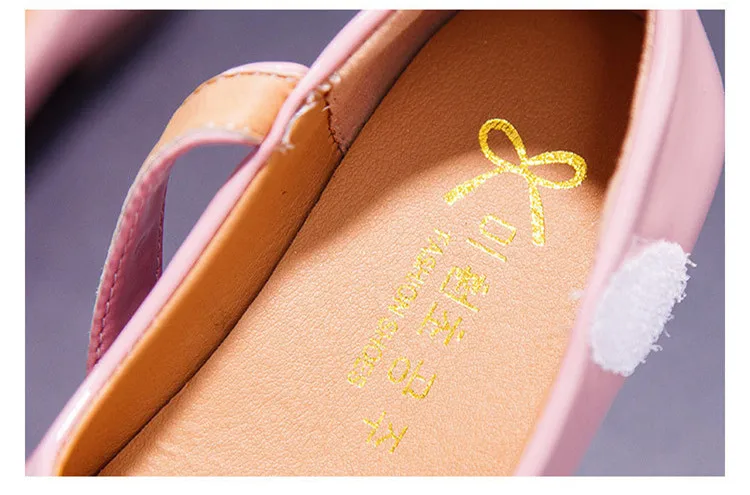 JGSHOWKITO/весенне-Осенняя детская обувь для девочек; большие детские туфли на плоской подошве; Туфли Мэри Джейн с блестками и бантиком; милые туфли принцессы с бантом