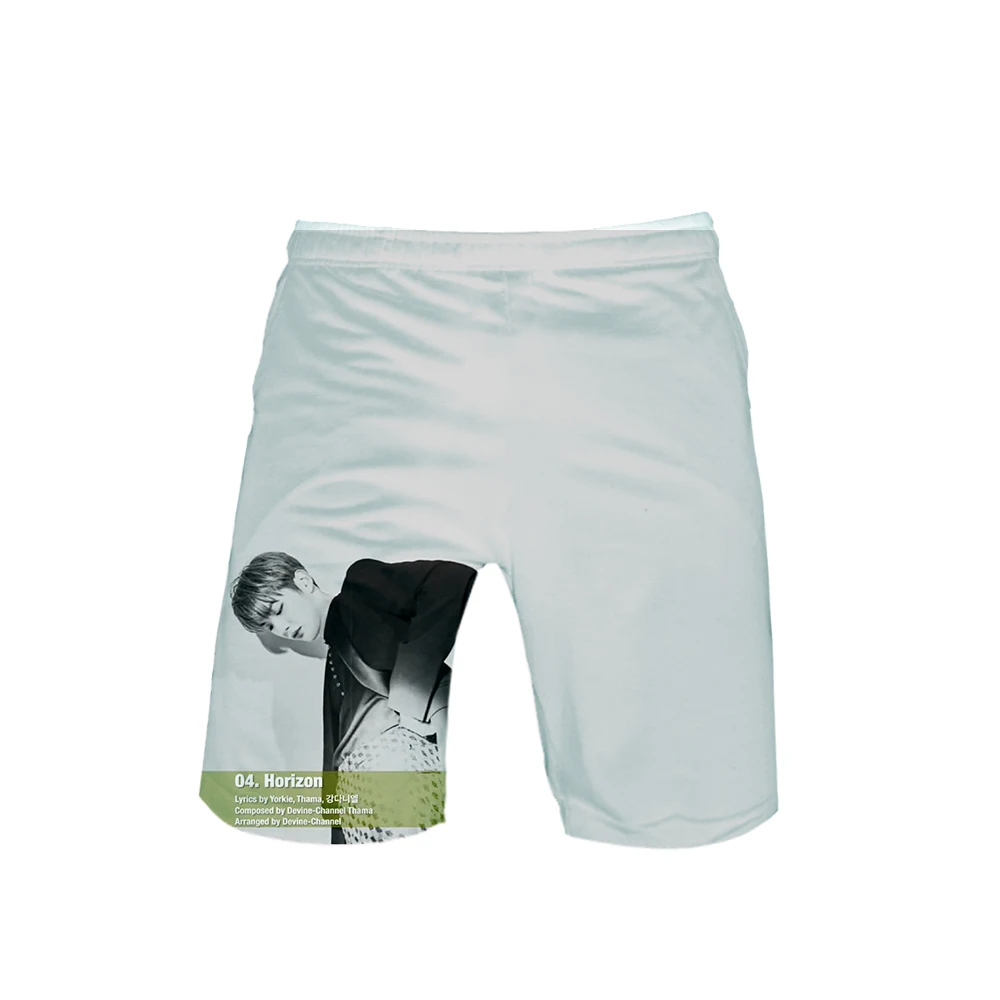 WANNA ONE Kang Daniel KPOP Cool 3D printed Summer Men's Beach shorts Hip movement Leisure style Cool short Plus Size Summer