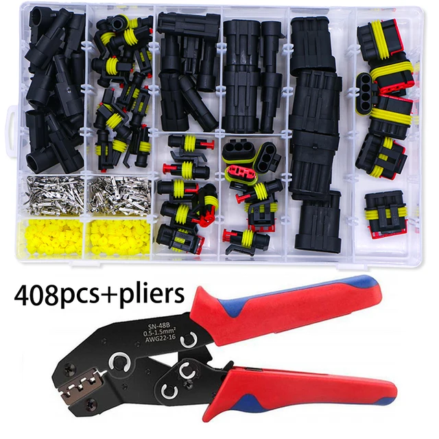 408pcs and pliers