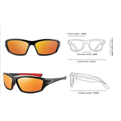 1 шт. Роскошные поляризованные солнцезащитные очки мужские водительские оттенки мужские солнцезащитные очки винтажные вождения